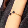 Bracciale MORELLATO Gemma bangle oro / nero arg. 925