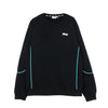 FILA Felpa Leggera Girocollo Uomo Adil Crew Sweat Black da uomo