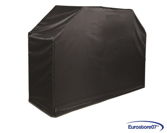 COPERTURA PER BARBECUE PVC - 2 maniglie - colore nero cm.160x68x120h