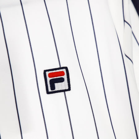 FILA Giacca Tuta Donna Hala Aop Track Jacket Blanc De Blanc/black Iris da donna