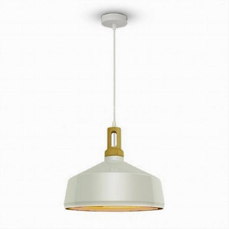 Lampadario A Sospensione Stile Industriale In Metallo Pendente A Coppa E27 A93