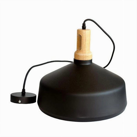 Lampadario A Sospensione Stile Industriale In Metallo Pendente A Coppa E27 A93