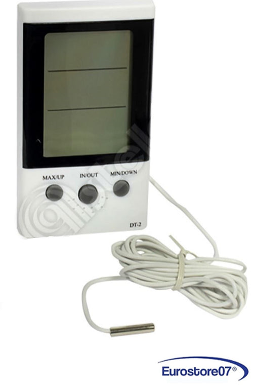 TERMOMETRO DIGITALE DT-2 FRIGORIFERO UNIVERSALE 50°C / +70°C mm: 115x62x15