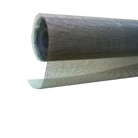 Zanzariera in fibra vetro extra - maglia 18/16 - cm.80 x mt.30 - colore grigio