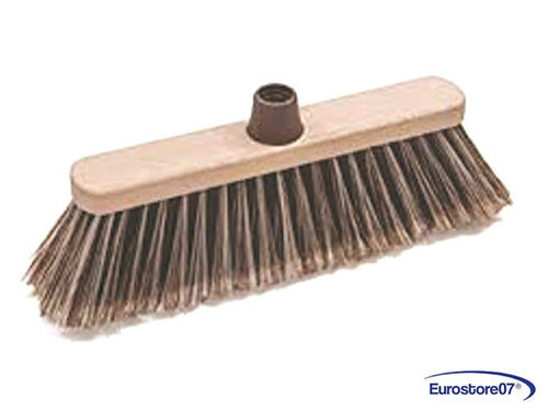 SCOPA DOMESTICA STELLINA IN PLASTICA - cm.33x9x12h. senza manico pz 10