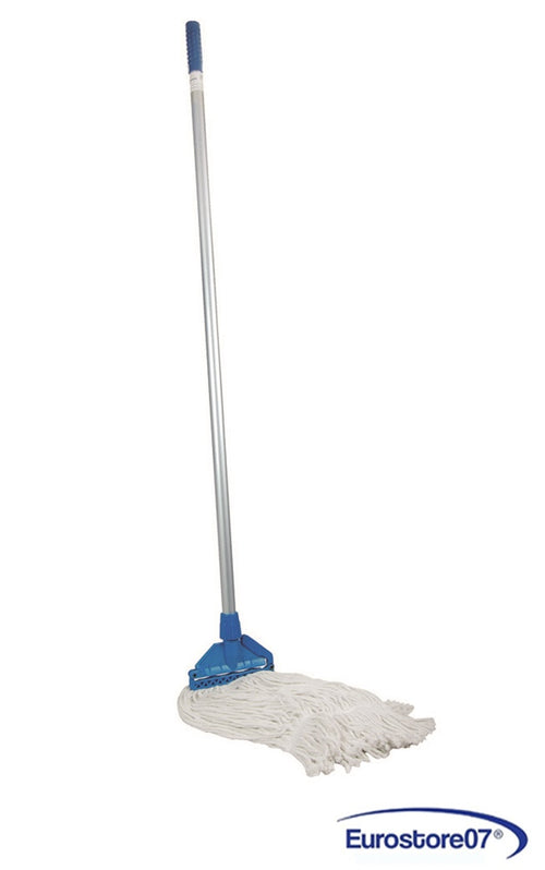 SCOPA MOCIO CLEAN CON MANICO- cm.40x15 manico in alluminio da cm.128h