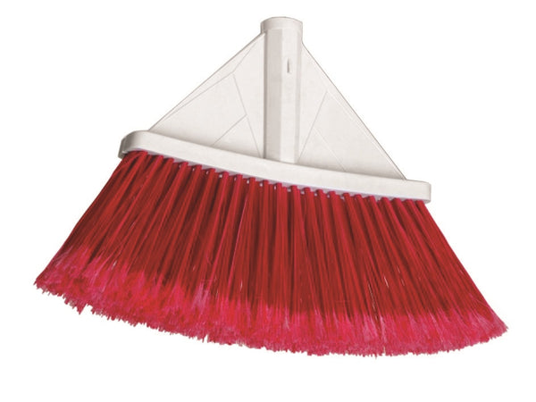 SCOPA ROMANA CON BASE IN PLASTICA - cm.29x4,5x24h. MANICO ESCLUSO PZ 12