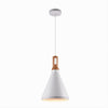 Lampadario A Sospensione Stile Industriale In Metallo Pendente A Cono E27 A94