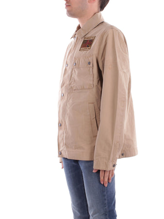 BARBOUR INTERNATIONAL Giacconi Beige da uomo