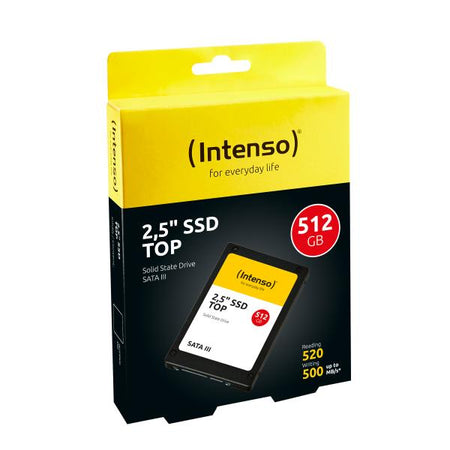 INTENSO SSD INTERNO TOP 512GB 2,5" SATA 6GB/S R/W 520/500