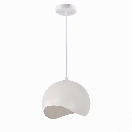 Lampadario A Sospensione In Metallo Pendente Forma Di Guscio D'uovo Luce E27 B93