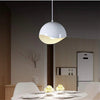 Lampadario A Sospensione In Metallo Pendente Forma Di Guscio D'uovo Luce E27 B93