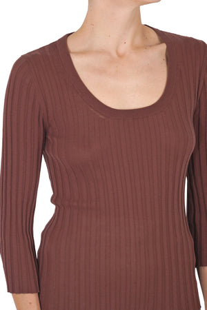 SO ALLURE So Allure - Maglia - 451625 - Cioccolato da donna