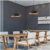 Lampadario A Sospensione Soffitto E27 Ferro Paralume Moderno Elegante Cupola B90
