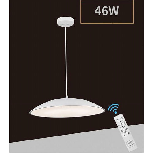 Lampadario Led A Sospensione 46w 3 Colorazione Luce Dimmerabile Telecomando B81-3c