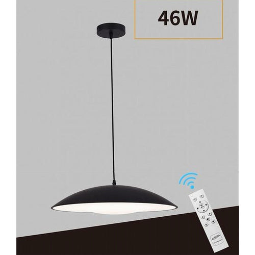 Lampadario Led A Sospensione 46w 3 Colorazione Luce Dimmerabile Telecomando B81-3c