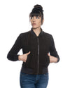 Malesia - Bomber Donna in vera pelle Nabuk