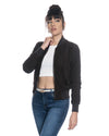 Malesia - Bomber Donna in vera pelle Nabuk