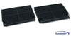 ZANUSSI 50290660005, 50294253005 FILTRO CAPPA CON CARBONI ATTIVI pz 2