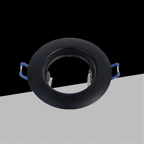 Portafaretto Ad Incasso Fisso Supporto Tondo Per Faretti Lampada In Alluminio P32