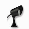 Faretto Led 7w Con Snodo Picchetto Staffa Lampada Per Esterno Segnapassi Ip65 110