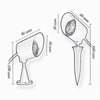 Faretto Led 7w Con Snodo Picchetto Staffa Lampada Per Esterno Segnapassi Ip65 110