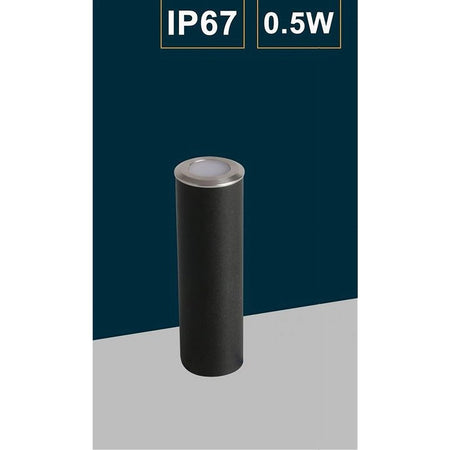 Faretto Segnapasso Led 0,5 W Punto Luce Da Incasso Per Esterno Giardino Ip67 210