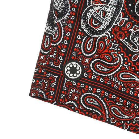 OCTOPUS Costume Bermuda Uomo Bandana Boardshorts Black da uomo