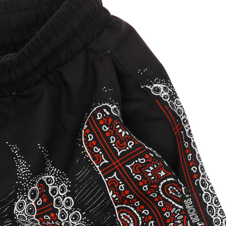 OCTOPUS Costume Bermuda Uomo Bandana Boardshorts Black da uomo