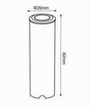 Faretto Segnapasso Led 0,5 W Punto Luce Da Incasso Per Esterno Giardino Ip67 210