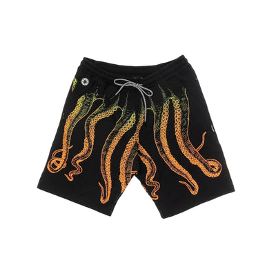 OCTOPUS Pantalone Corto Tuta Uomo Gradient Sweatshorts Black da uomo
