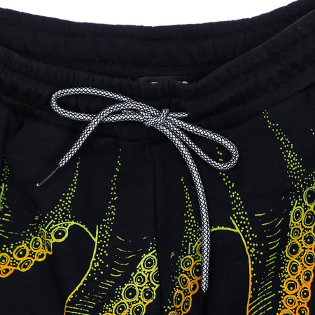 OCTOPUS Pantalone Corto Tuta Uomo Gradient Sweatshorts Black da uomo