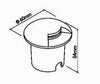 Faretto Calpestabile Led 1w 1 Fascio Luce Lampada Segnapassi Per Esterno Ip67 321