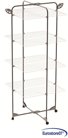 STENDIBIANCHERIA "ALPINA 40" ACCIAIO VERNICIATO MT.40 cm.68x68x155h.
