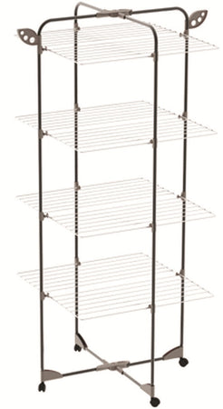 STENDIBIANCHERIA "ALPINA 40" ACCIAIO VERNICIATO MT.40 cm.68x68x155h.