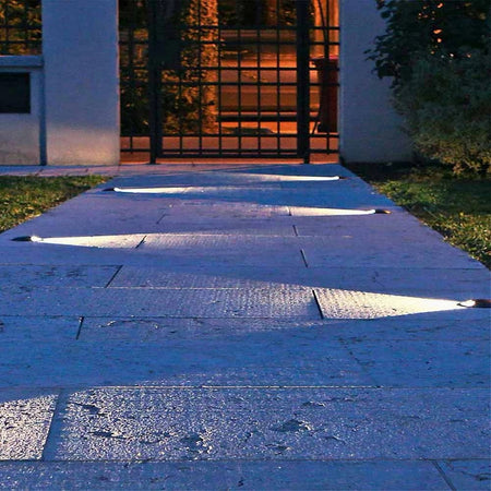 Faretto Calpestabile Led 1w 1 Fascio Luce Lampada Segnapassi Per Esterno Ip67 321