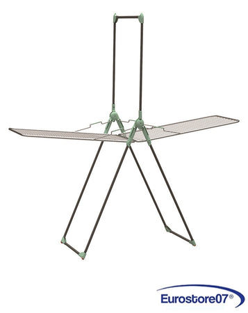 STENDIBIANCHERIA "TITANO" + PORTA ABITI ACCIAIO VERNICIATO MT.30 m.210x69x192h.