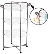stendibiancheria alpina 30 acciaio verniciato mt.30 - cm. 68x68x112h.
