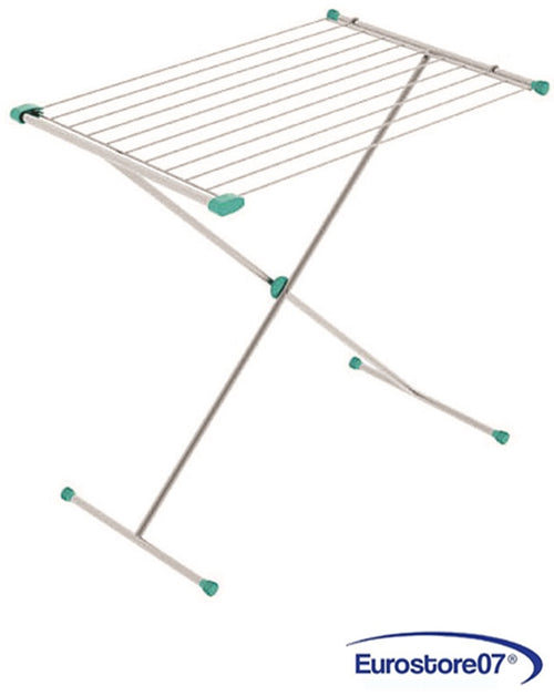 Colombo stendibiancheria gazzella 10 acciaio verniciato mt.10 - cm.120x56