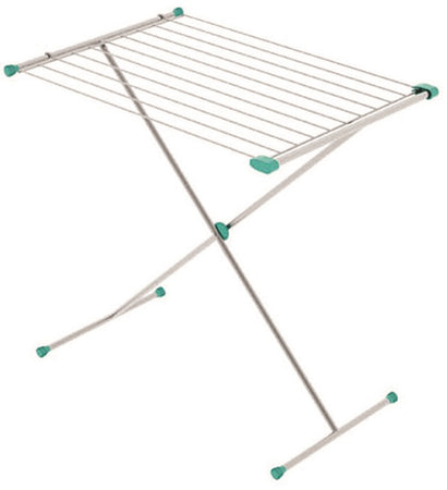 Colombo stendibiancheria "gazzella 10" acciaio verniciato mt.10 - cm.120x56