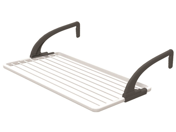Vileda stendibiancheria in resina "ghibli" mt.10 per balcone cm.99x54x26h.