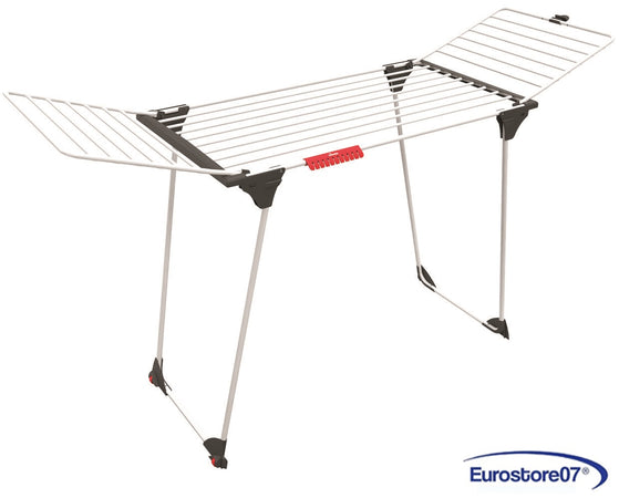 Vileda stendibiancheria "king" mt.20 cm.7x56,5x106h. Mt.20 lineari per stender