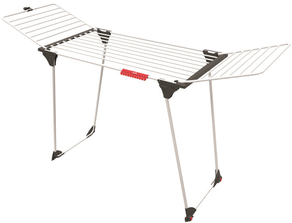 Vileda stendibiancheria "king" mt.20 cm.7x56,5x106h. Mt.20 lineari per stender