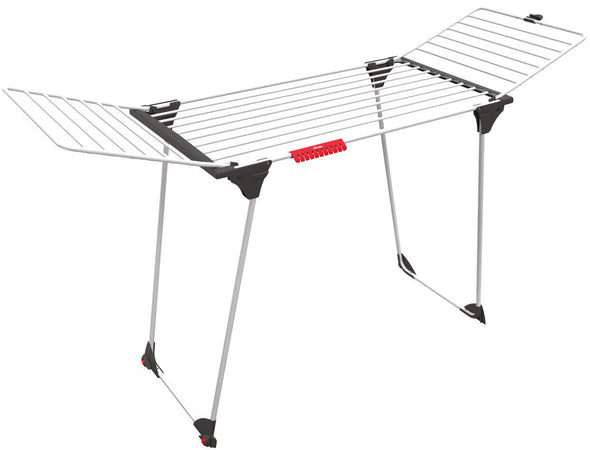 Vileda stendibiancheria "king" mt.20 cm.7x56,5x106h. Mt.20 lineari per stender