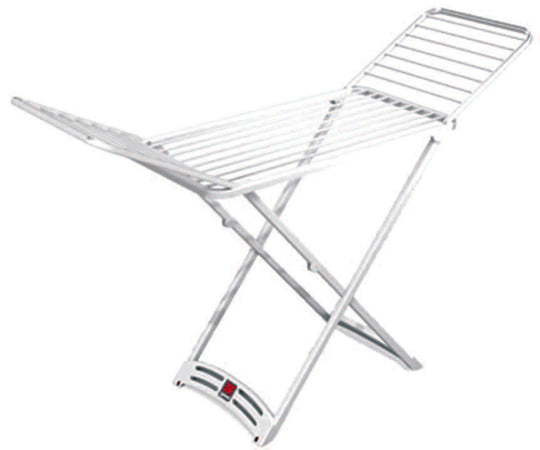 Vileda stendibiancheria "zaffiro" in resina con ruote mt.20 - cm.181x55x88h.