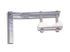 STENDIBIANCHERIA A STAFFA PIEGHEVOLE DA BALCONE ART.713 colore grigio grafite