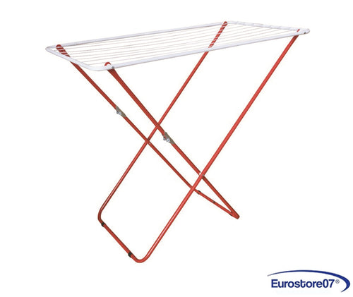 STENDIBIANCHERIA CAVALLOTTO SEMPLICE OSTRO cm.105x55x92h. in acciaio verniciato
