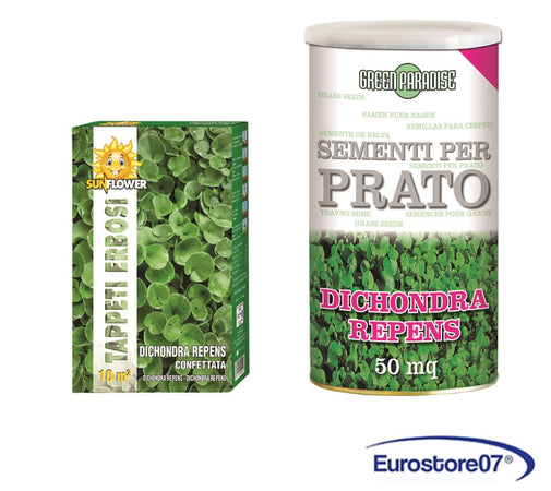 FRANCHI SEMI PRATO DICHONDRA REPENS gr.500 per mq.50 prato bassa manutenzione