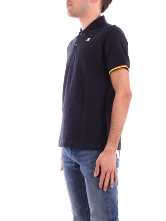 K-Way T-shirt e Polo Blu depth da uomo