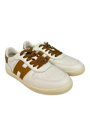 Hogan Sneakers Avorio/cuoio da donna